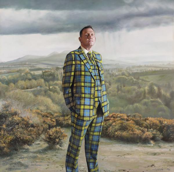 Doddie Weir OBE 1970 – 2022, Portrait by Gerard M. Burns, 2019