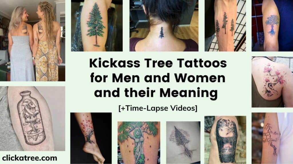 Kickass Tree Tattoos for Men and Women and their Meaning